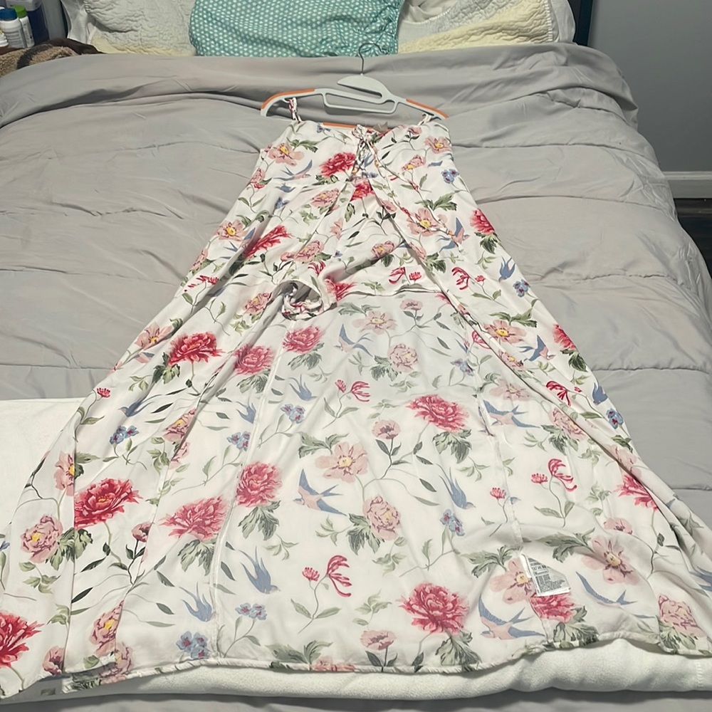 H&M Floral Maxi Romper Combo